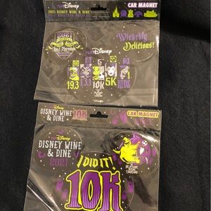 *runDisney- Car Magnet from 2021 Wine and Dine Half marathon weekend